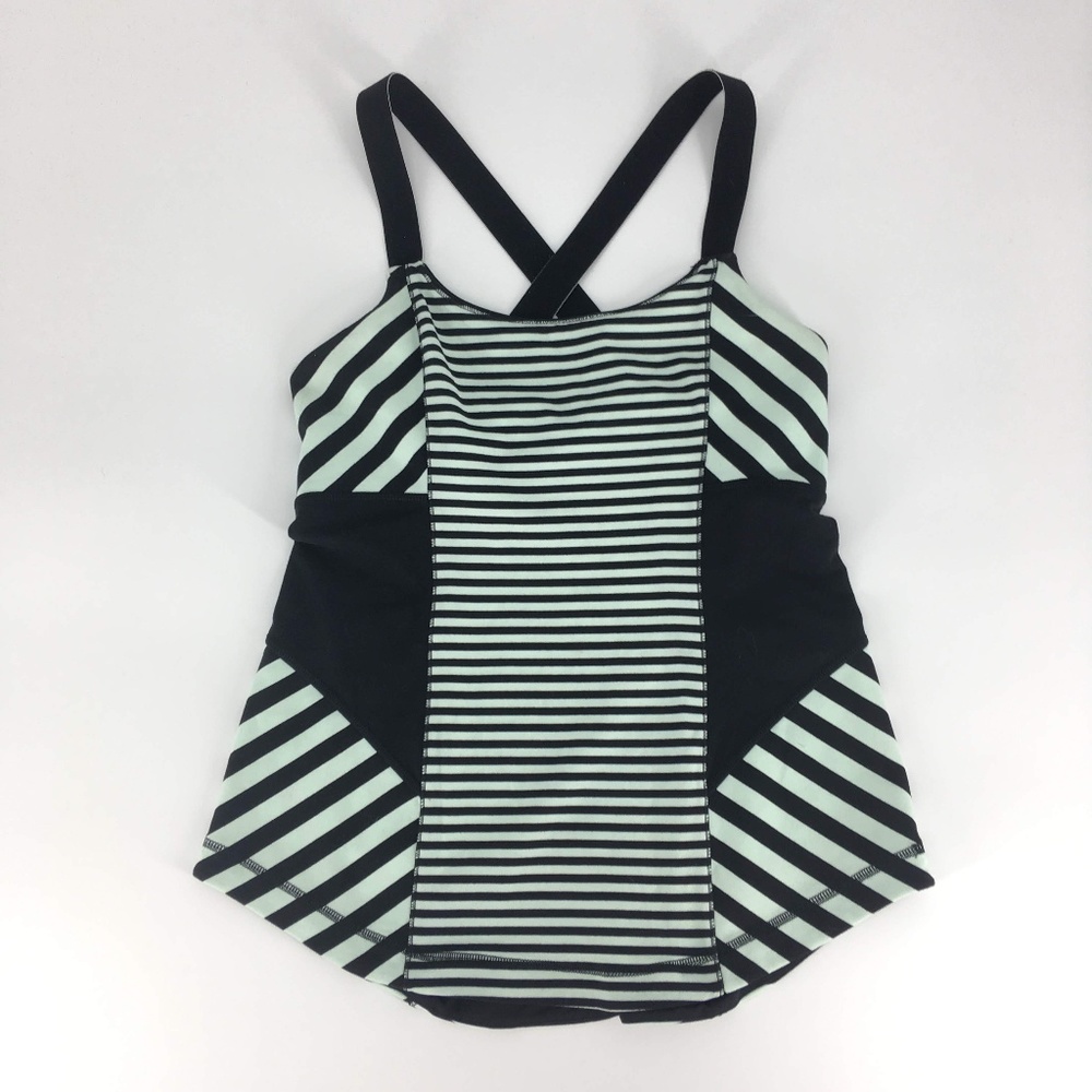 Lululemon Striped Tank Size 8